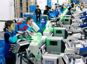 24時超50萬單！聯領智能發包機助力沖刺“雙11”速度