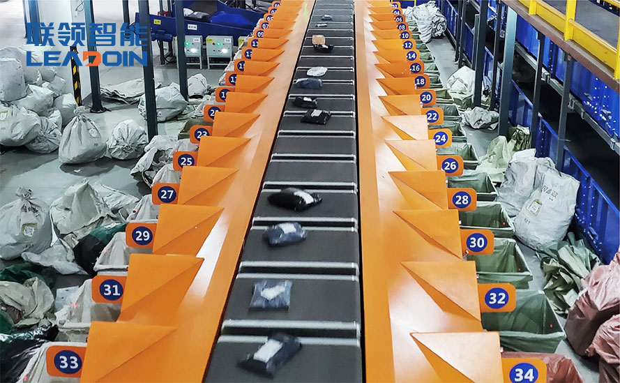 直線交叉帶分揀線